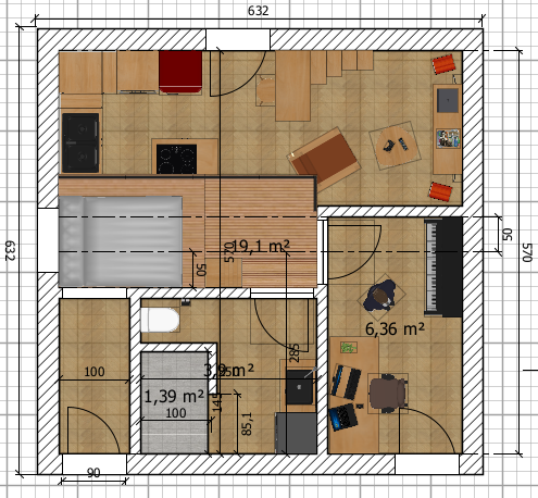 Tiny House floor plan